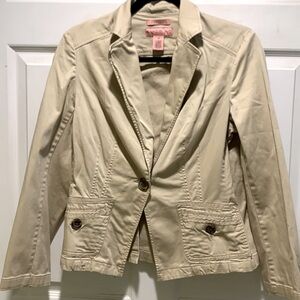 Gorgeous Tan Collared Business Casual Bandolino Blazer Women’s Size 12